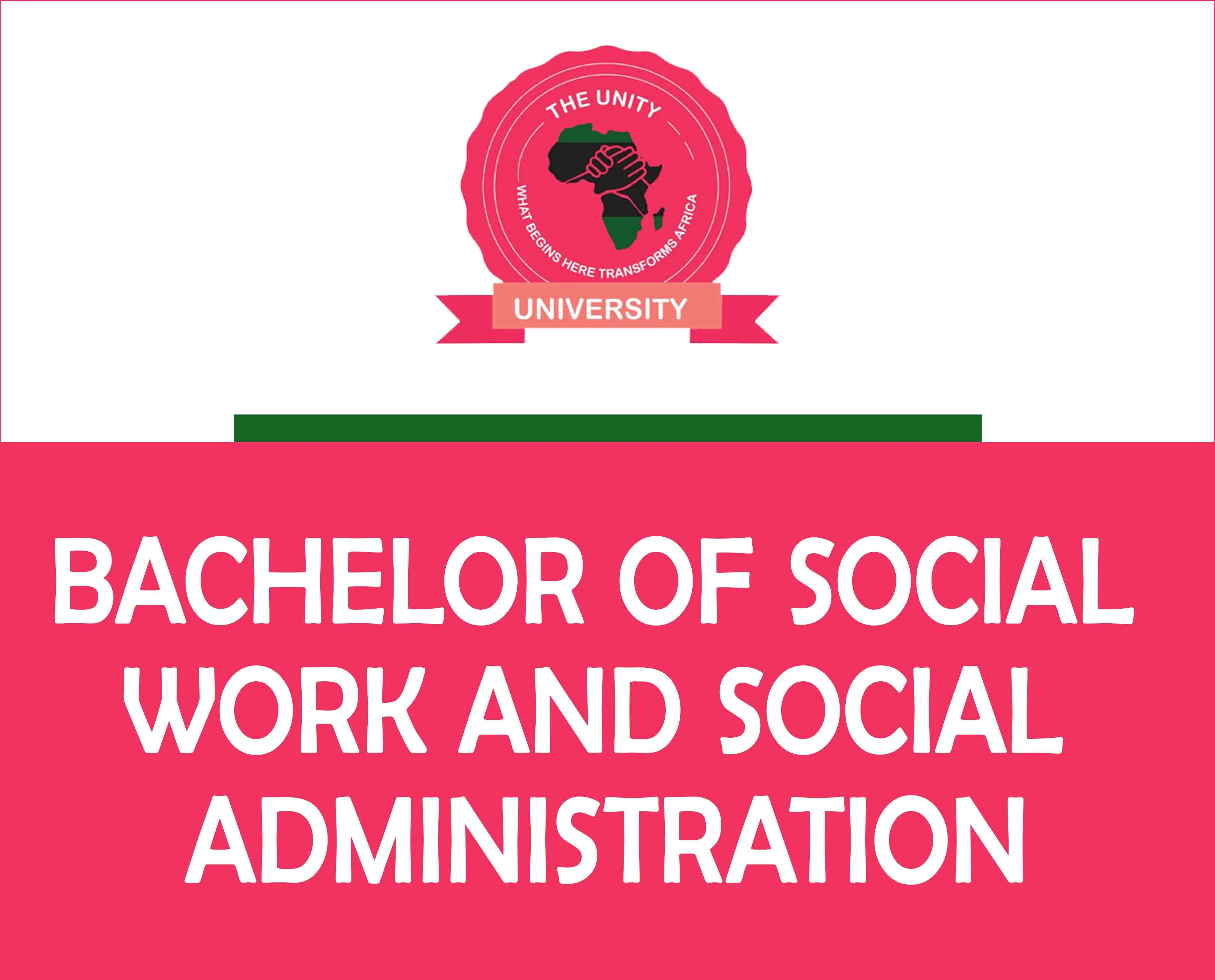 Bachelor of Arts in Social Works and Social Administration